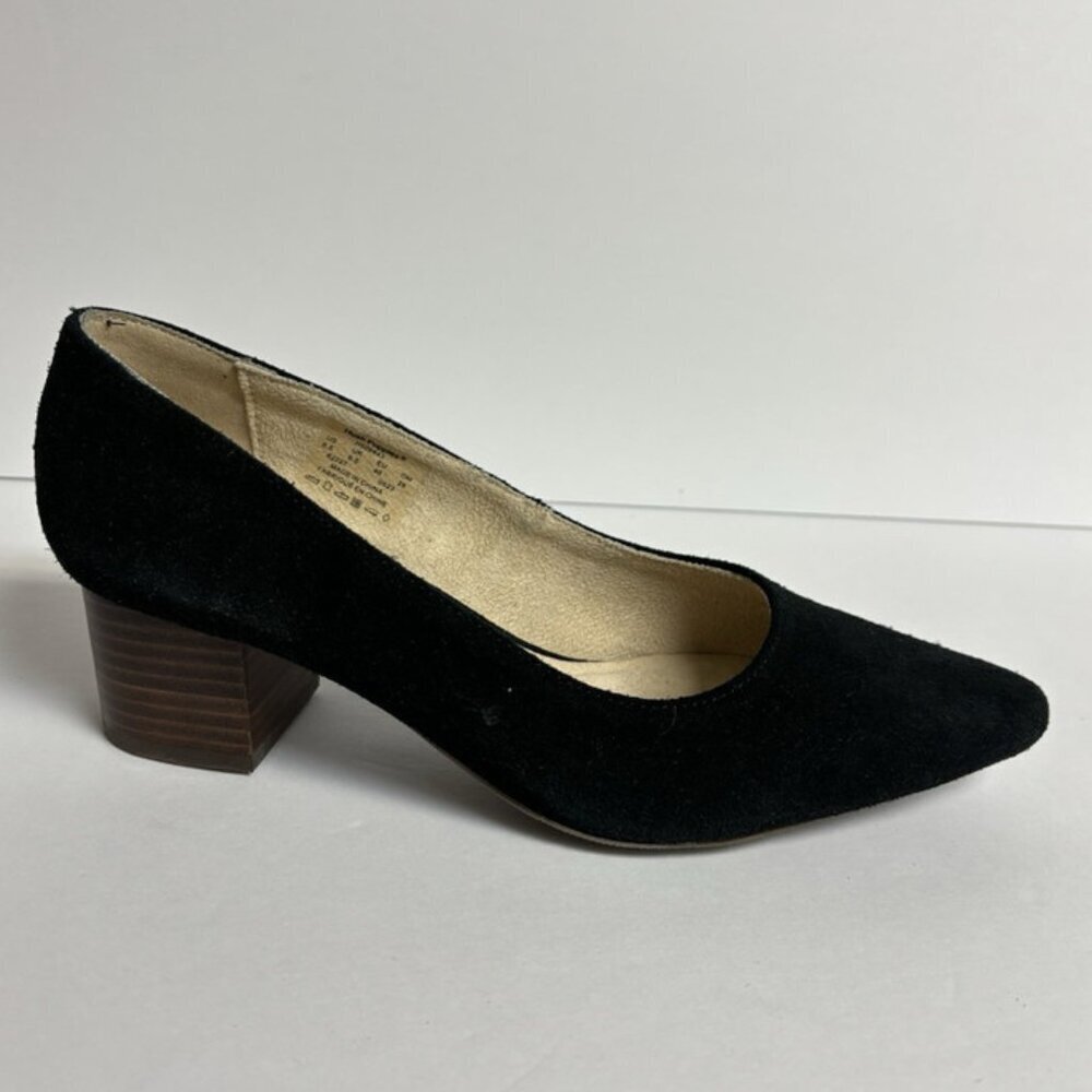 Hush Puppies Women’s Sofie Black Block Heel Pumps, Size 8.5 M